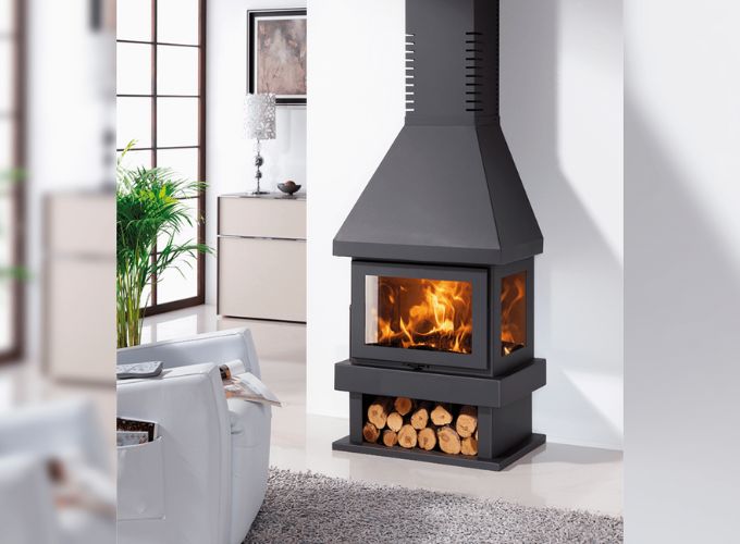 Foyers en métal pour un style industriell
