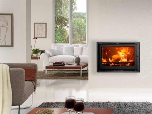 Instert CB poêle à bois Volume de chauffage de 300 m3