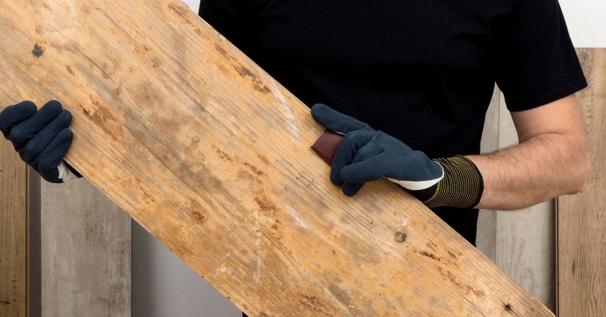 enlever la moisissure du bois