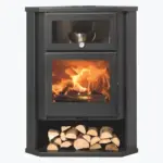 Poêle à bois avec four COIMBRA, 7 kW
