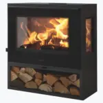 Poêle à bois JAVA 3V, 8 kW