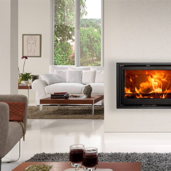 Instert CB poêle à bois Volume de chauffage de 300 m3